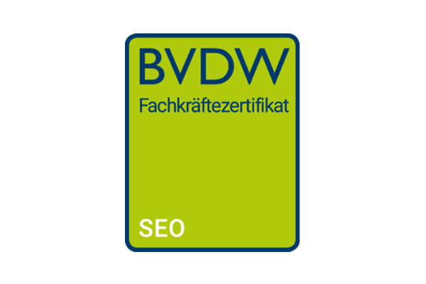 SEO Fachkräftezertifikat